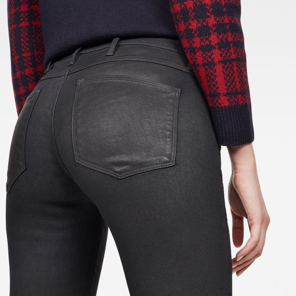 5622 Knee Zip Mid Skinny Jean